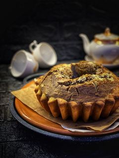 صورة لوصفة كيكة الماربل