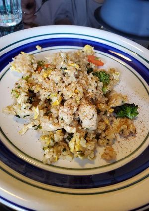 A picture of Chicken Fried Rice (Asian).