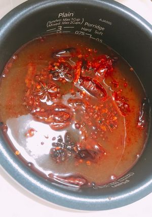 麻辣火鍋湯底 的食譜成品照片