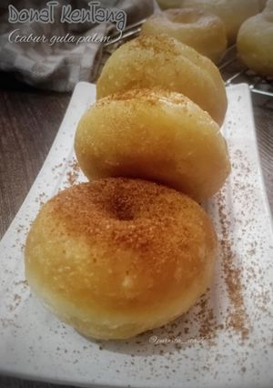 Foto resep Donat Kentang (tabur gula palem)