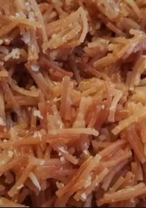 صورة لوصفة حلى الشعيرية