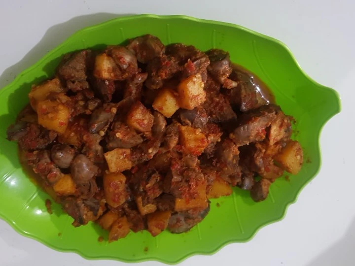 Langkah Mudah untuk Membikin Resep  Sambal goreng ati ampela yang Lezat, Enak