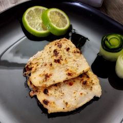 A picture of Creamy grilled fish.