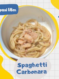 Foto resep Spaghetti Carbonara (Mpasi 18m)