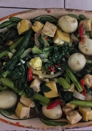 Foto resep Tumis sawi saos tiram