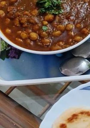 A picture of Pindi Chole.