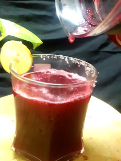 A picture of Beetroot juice.