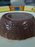 Flan de chocolate