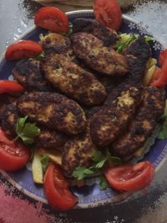 صورة لوصفة كباب طاوة (عروك)