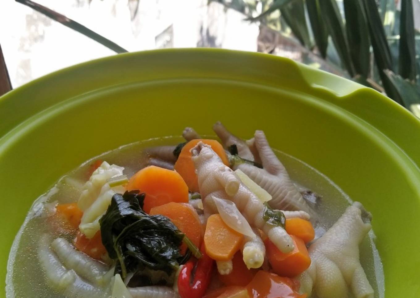Sop Ceker Ayam