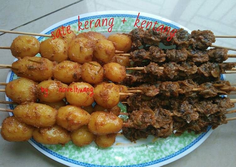 Resep Rendang sate kerang &amp; kentang Anti Gagal