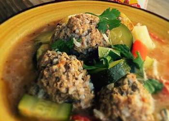 How to Cook Yummy Albondigas Mexican Meatball soup