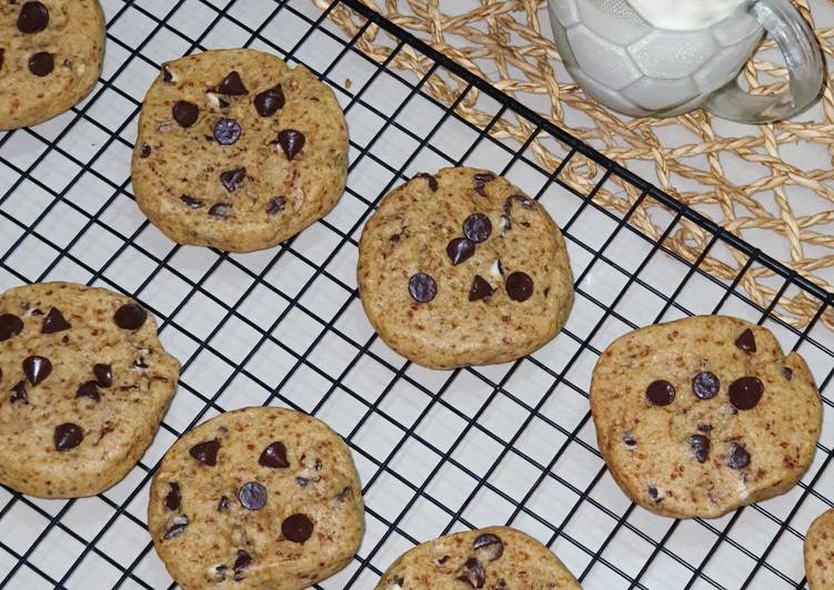 Resep Coklat chips cookies Anti Gagal