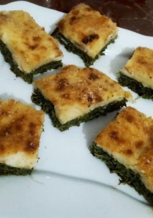 صورة لوصفة غراتان السلق بالبطاطا والبيشاميل
