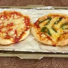 Una foto de Pizza