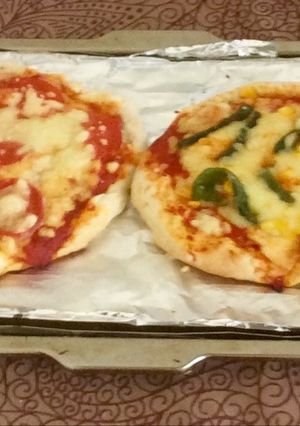 Una foto de Pizza
