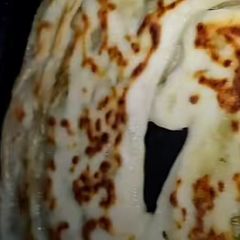 A picture of Aloo lachaa Paratha.