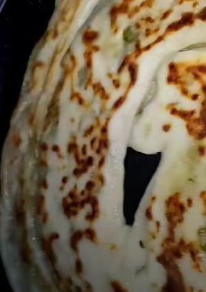 A picture of Aloo lachaa Paratha.
