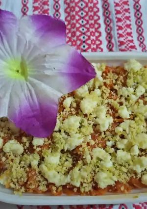 A picture of Gajar burfi.