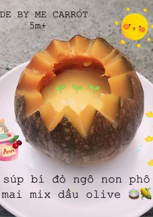 Hình của món Súp bí ngô.