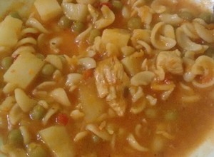 Una foto de Guiso de Fideos con Pollo