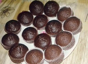 Zdjęcie przepisu Muffiny kakaowe - które zawsze się udają.