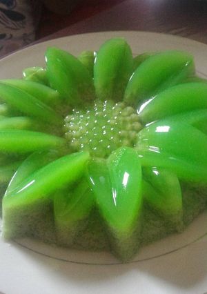 Foto resep Puding Pandan Praktis