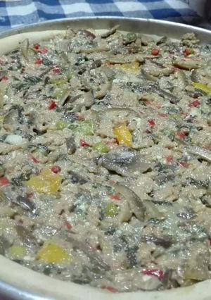 Una foto de Kuchen de verduras