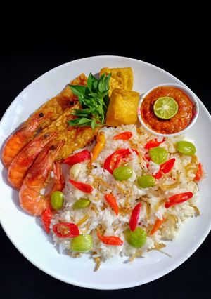 Foto resep Nasi Liwet Rice Cooker