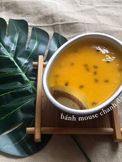 Hình của món MOUSSE CHANH DÂY (món phụ cho bé).