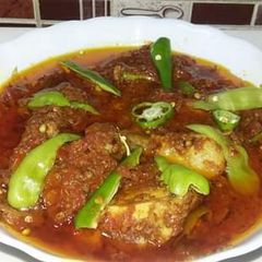 A picture of Koila karhai # ramzan ki tayari.