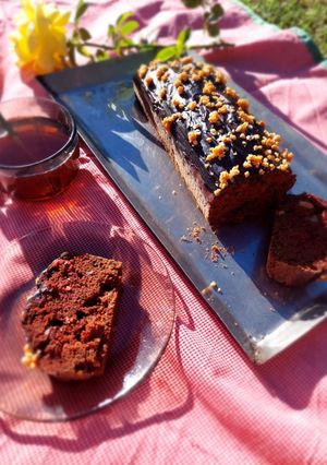 Una foto de Budín de algarroba