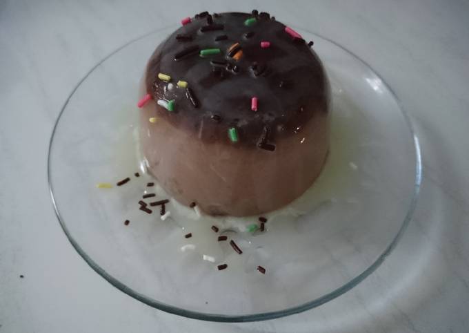 Puding Ormil (oreo milo)