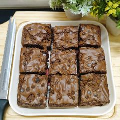 Chocolate Chip Brownie 😍😍 A picture of Chocolate Chip Brownie 😍😍.