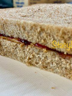 Φωτογραφία της συνταγής Peanut Butter & Jelly Sandwich (Ψωμί με φυστικοβούτυρο και μαρμελάδα)!