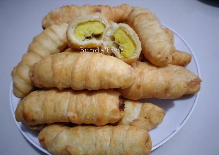 Resep Terbaru 627.Molen Pisang Sedap Nikmat