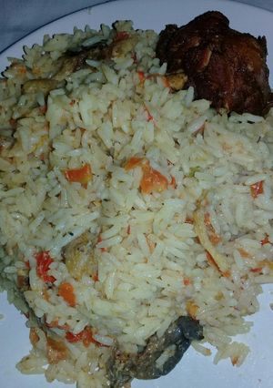 A picture of Coconut rice.