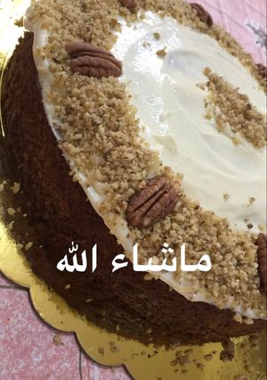 صورة لوصفة كيكة الجزر بطريقه صحيه وسهله