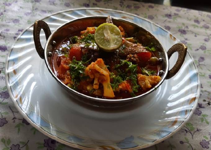 Mix vegetables spicy korma