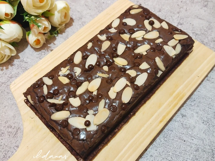 Cara Mudah Membuat Resep Brownies Panggang 1 Telur Shiny Crust yang Bisa Manjain Lidah Anti Ribet, Sempurna
