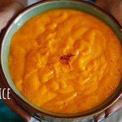 A picture of Aamras - Mango Juice.