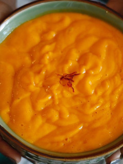 A picture of Aamras - Mango Juice.
