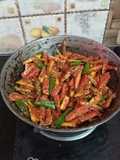 Gajar Mirchi Adrak Achar