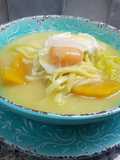 Sopa de verduras diferente