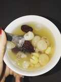 Lotus Seed, Red Date, and Dried Longan Sweet Soup