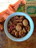 Semur tahu rolade + telur
