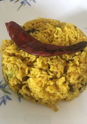 A picture of Basanti Pulav.