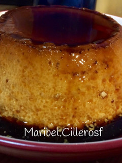 Una foto de Flan de café