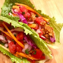A picture of Raw Vegan Tacos.