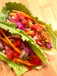 A picture of Raw Vegan Tacos.
